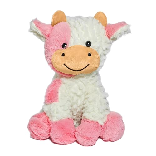 FAYUAKU 9" Cow Stuffed Animals Plush Doll Kids Boys Girls Animal