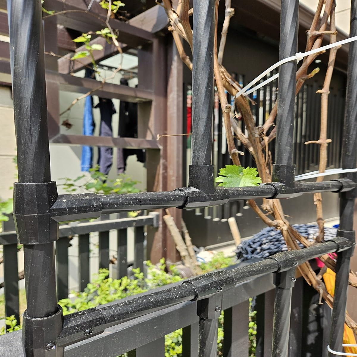 Stalowy łuk półboczny, solidny łuk ogrodowy, wytrzymała altana różana do roślin pnących, na zewnątrz, wewnątrz, patio, dekoracje ślubne, 0,60-3,00 m, metalowa kratka ogrodowa