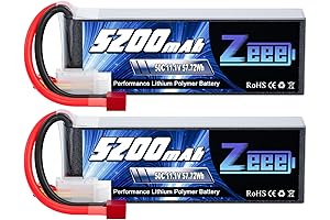 Lectron Pro 11.1V 5200mAh 50C Lipo Battery: Power Up Your RC Adventures