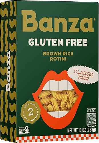 Banza Pasta Brown Rice Rotini, 10 oz