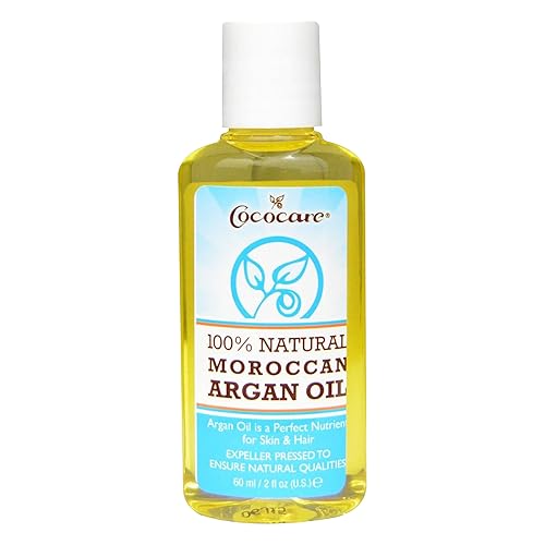 Cococare, Aceite de argán marroquí 100% natural, 2 fl oz (2.0 fl oz) - 2 piezas