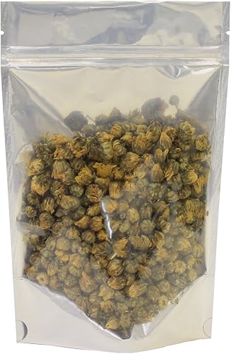 Bolsa de papel de aluminio transparente resellable a prueba de olores, cremallera hermética (50, 5.9 x 9 (onzas))