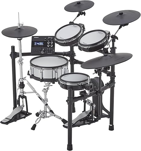 Miniatura 2 de Roland V-Drums TD-07DMK - Juego de batería electrónica con bolsa para baqueta, cable de audio de 0.138 in, 3 pares de baquetas y paño de pulido de