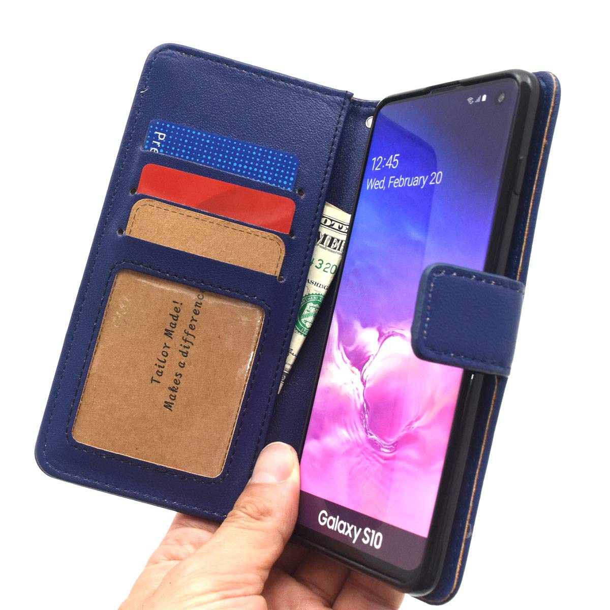 Amazon.co.jp: PLATA Galaxy S10 (SC-03L / SCV41) ケース 手帳型