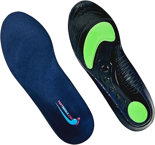 Plantillas de gel que ofrecen absorción de impactos y amortiguación para aliviar los pies, cómodas plantillas de masaje de pies, plantillas de