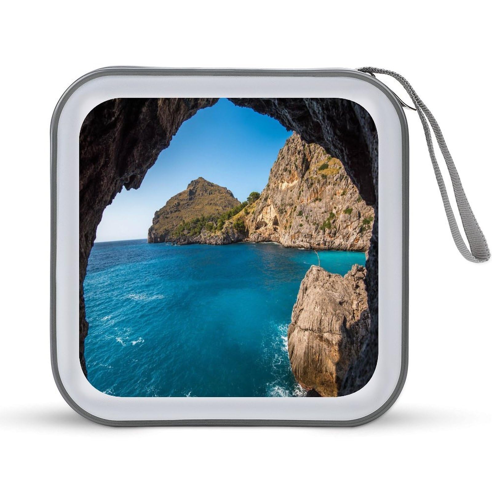Funda para CD portátil y carpeta de almacenamiento de plástico para 40 DVD