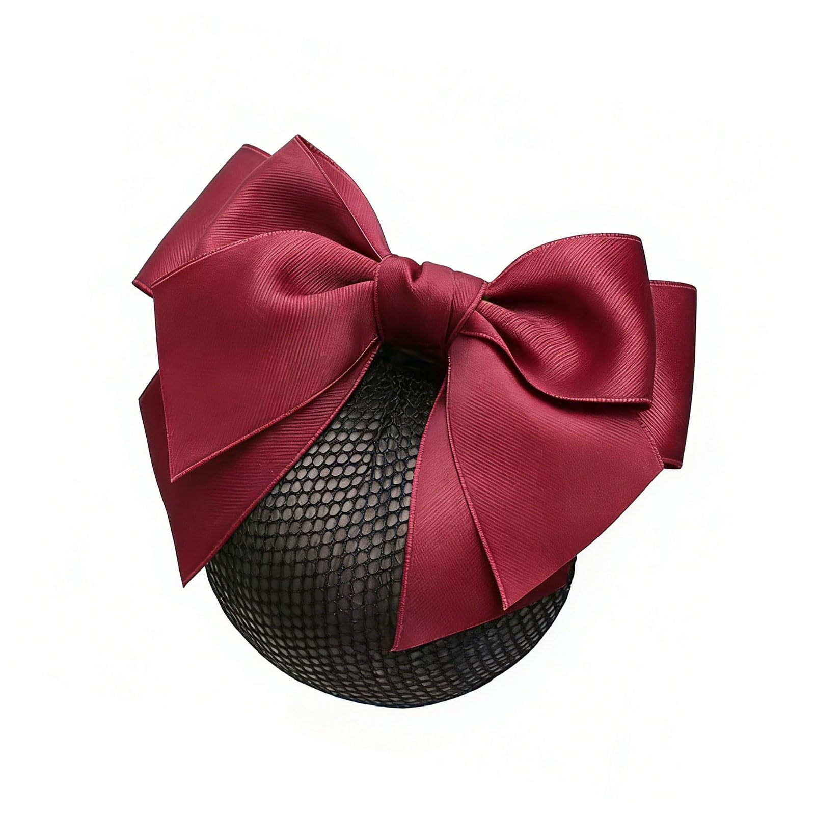 YUXITA Elegant Hair Snood Hair Clip Barrette Sweet Fashionable Flat Clip Hairpin Bow for Bunches