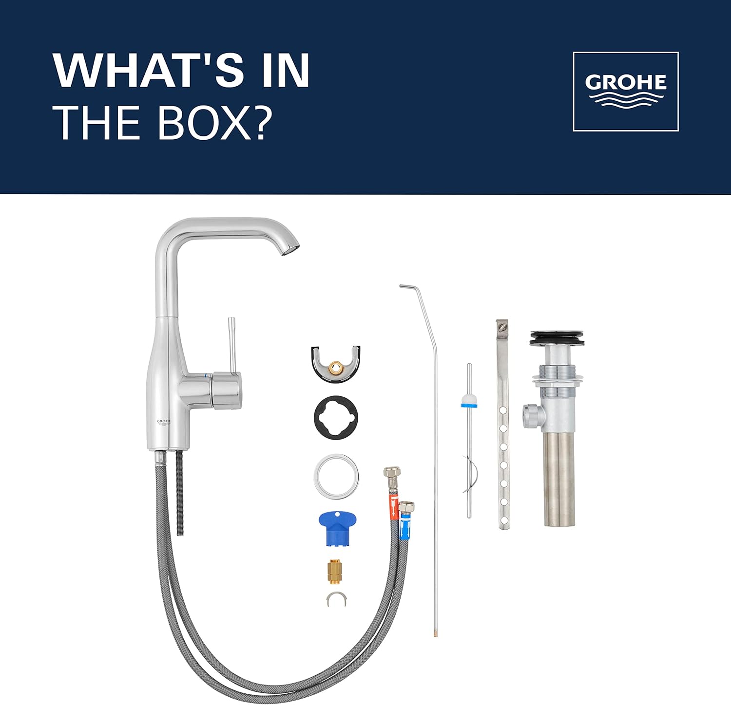 Prоduсt Dеаl GROHE 23486A0A Essence Single-Handle Bathroom Faucet L-size, Hard Graphite Tор Rаtеd GROHE 23486A0A Essence Single-Handle Bathroom Faucet L-size, Hard Graphite