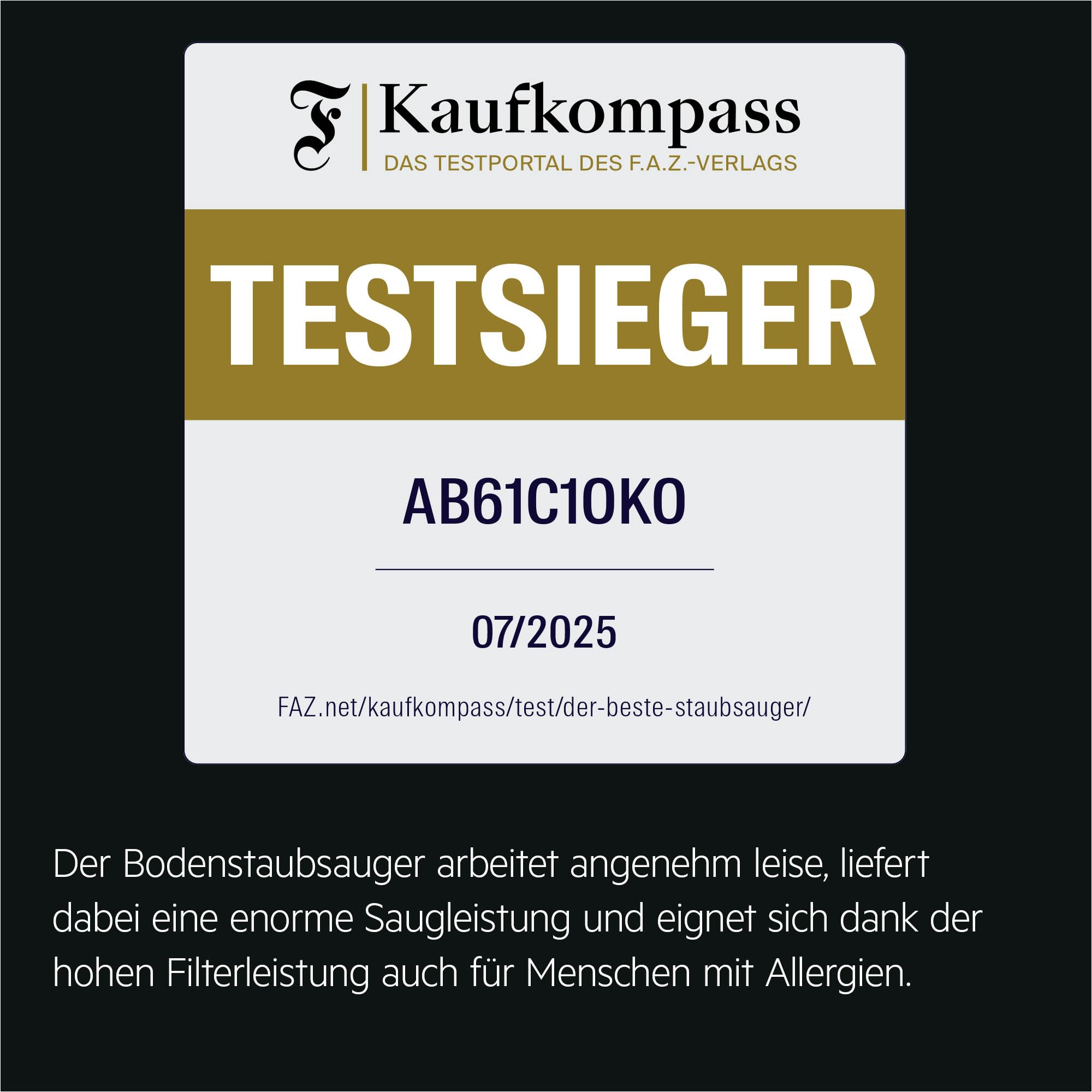 AEG CLEAN 6000 ÖKO Staubsauger mit Beutel, Hohe Saugleistung, Zusatzdüsen, XL-Räder, Edelstahl-Teleskoprohr, aus 65% Recyclingmaterial, 12 m Kabel, 850 Watt, Zubehör, Grau, AB61C1OKO