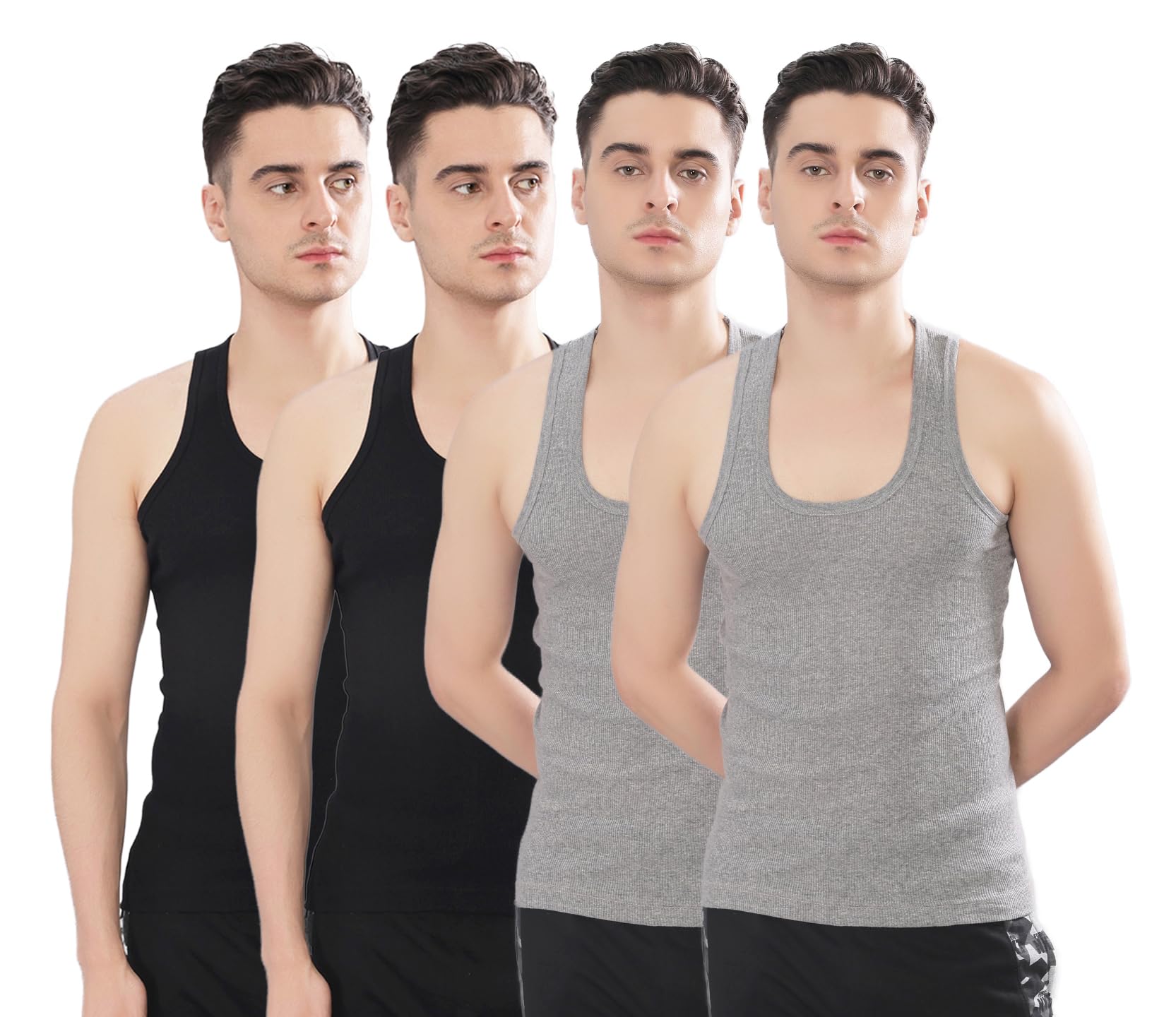 Men's Solid Regular Fit Vest