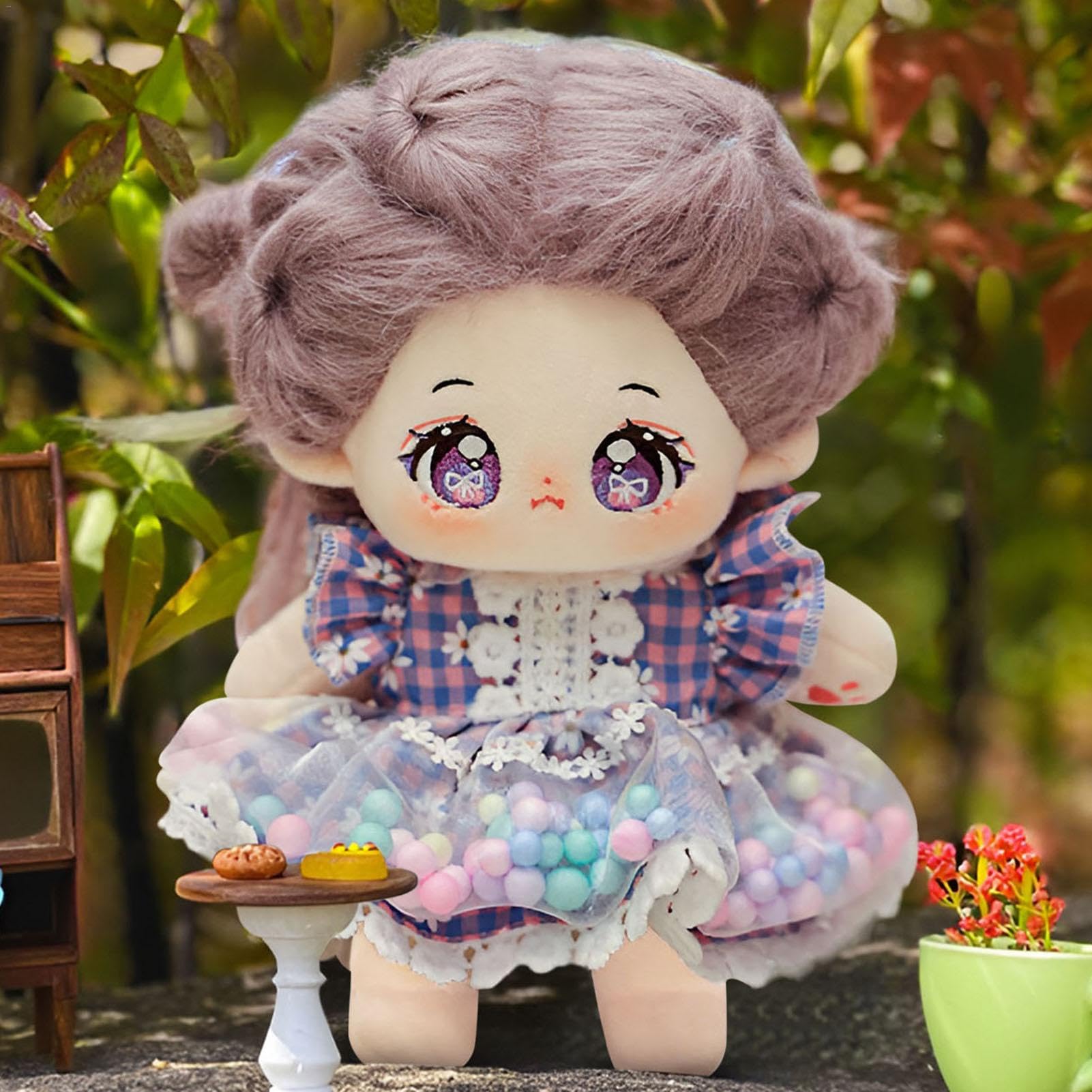 Amazon | 柔らかいぬいぐるみ、着せ替え人形 - 20cm アニメぬいぐるみ 