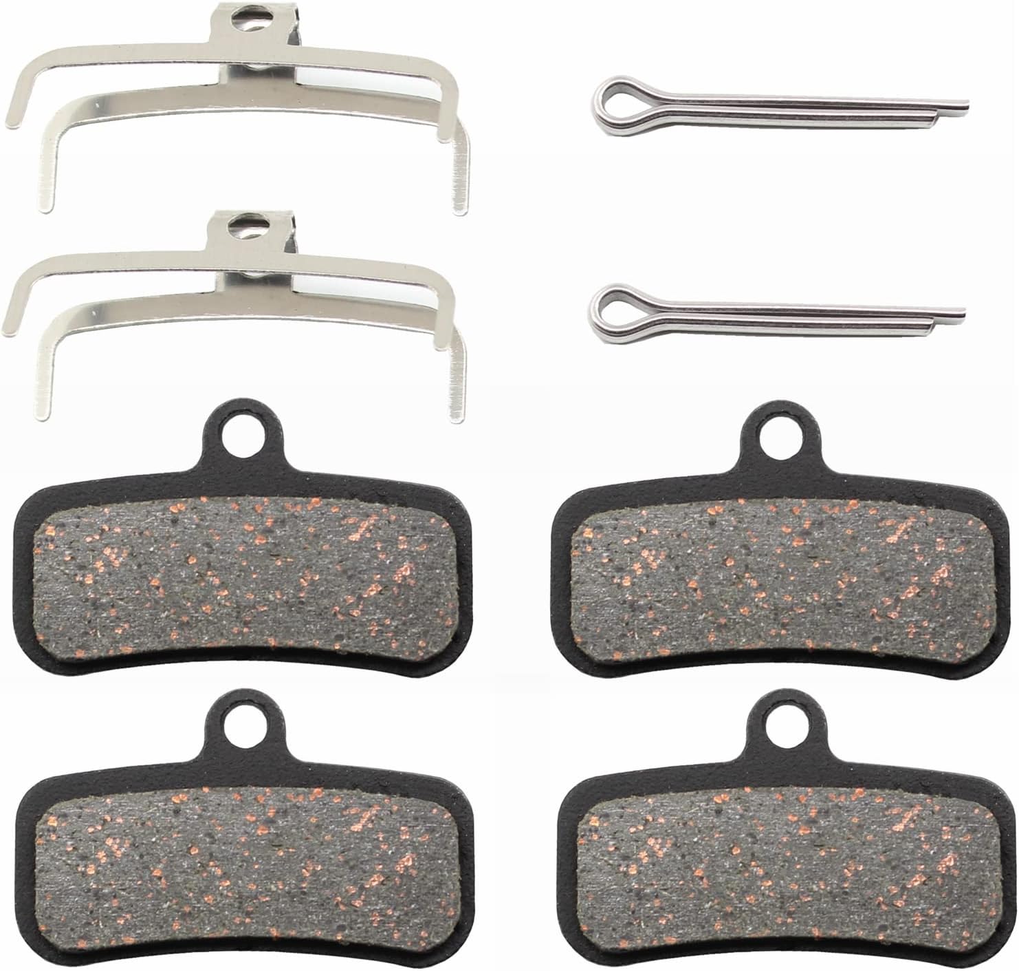 Bike Brake Pads for Shimano D03S Replacement Saint M810 M820 ZEE M640 TRP Quadiem Four Piston Brake Full Metal Stronger Power Less Noise