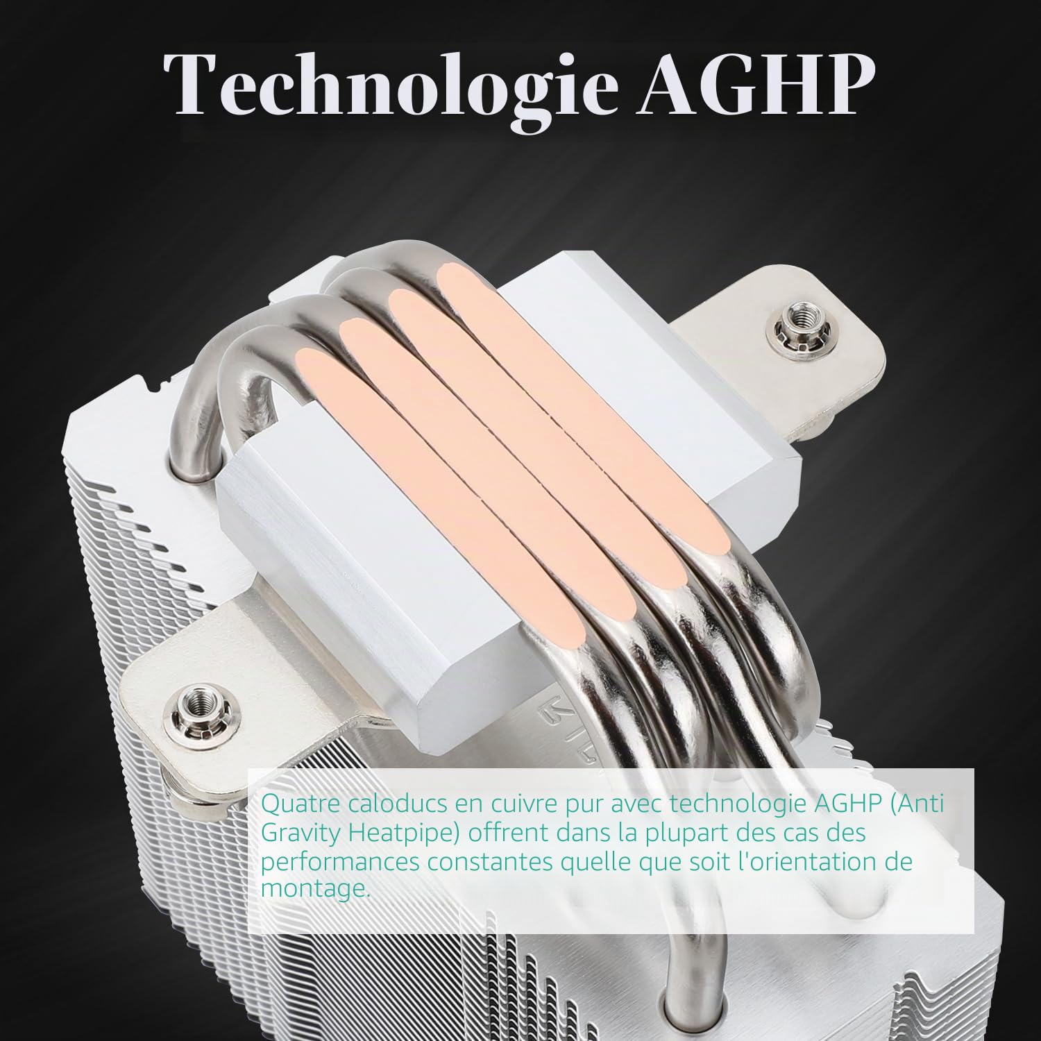Thermalright Assassin X 120R SE PLUS Refroidisseur d’air pour processeur, caloducs 4 x 6 mm, silencieux, PWM 120 mm, avec roulement S-FDB, technologie AGHP, pour AMD AM4 AM5/Intel 1700/1150/1151/1200