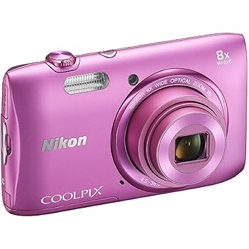 Amazon.com: Nikon COOLPIX S3600 20.1 MP 數位相機,附8 倍變焦