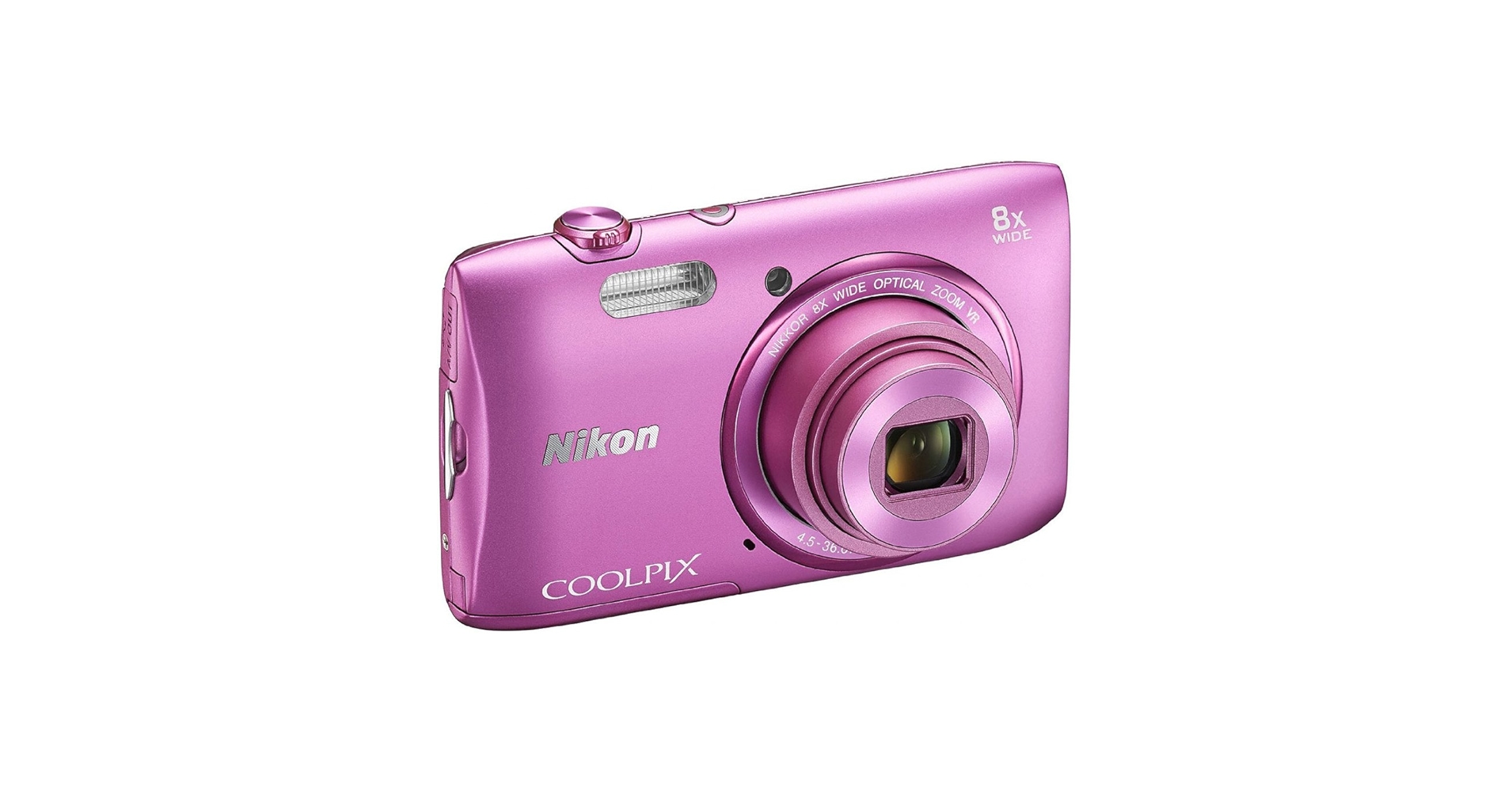 メ0822-10 Nikon COOLPIX S3600 ピンク Amazon.com : Nikon COOLPIX S3600 20.1 MP Digital Camera with