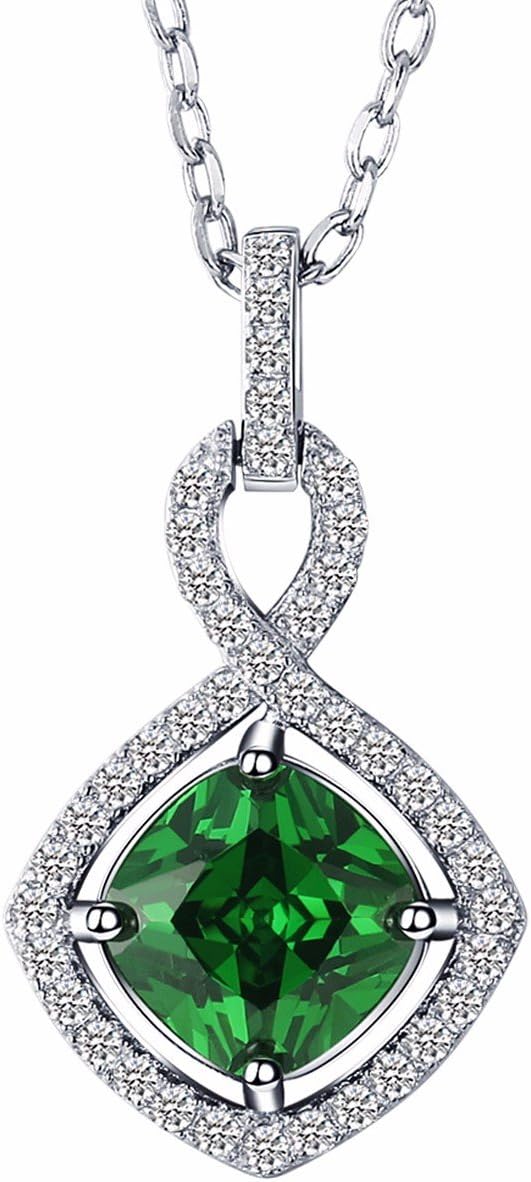 Caperci Sterling Silver Infinity Pendant Necklace - Valentine's Day Jewelry Gifts for Women