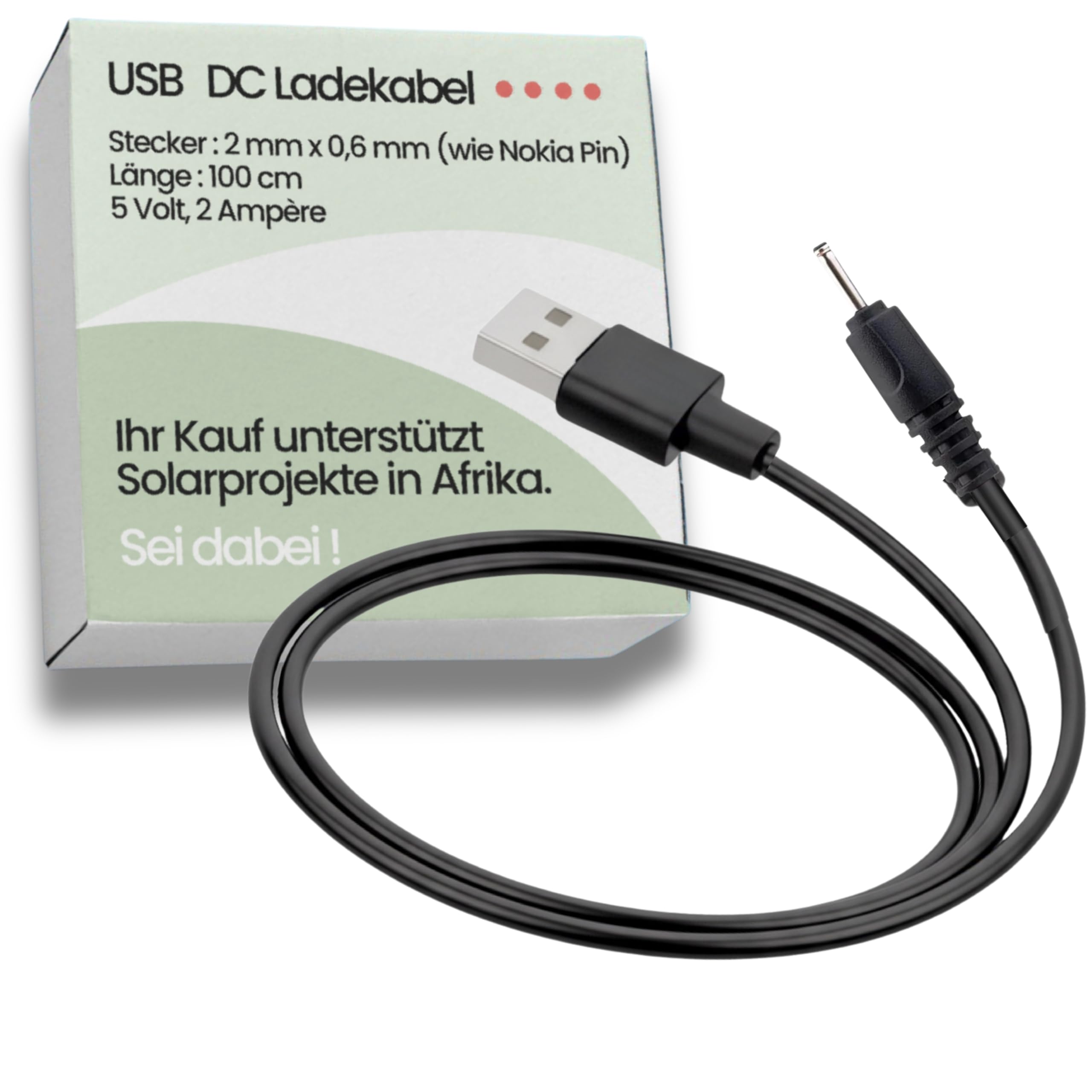 P Prettyia Cavo Di Alimentazione USB 2.0 A Maschio A DC 4,0 X 1,7 Mm, 5 Volt CC, Jack A Barilotto Per USB A CC, 4,0 X 1,7 Mm, Nero (DC 4,0 Mm X 1,7 Mm - Foto 7