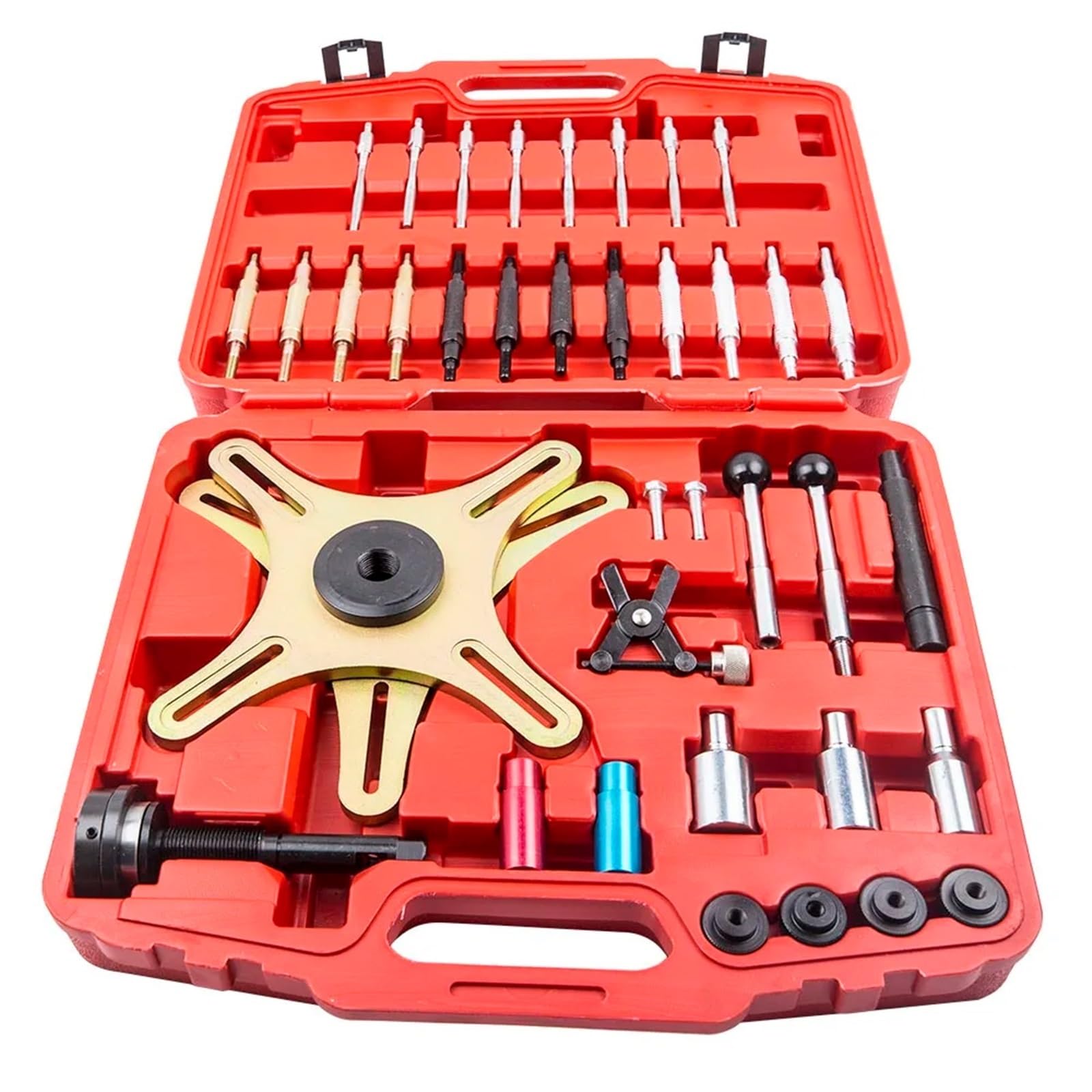 Guida Install Frizione Compatibile con per Passat Strumento Calibrazione Frizione Auto 38X Set Impostazioni Allineamento Motore Kit Regolabile Trasmissione con Cuscinetto Mano