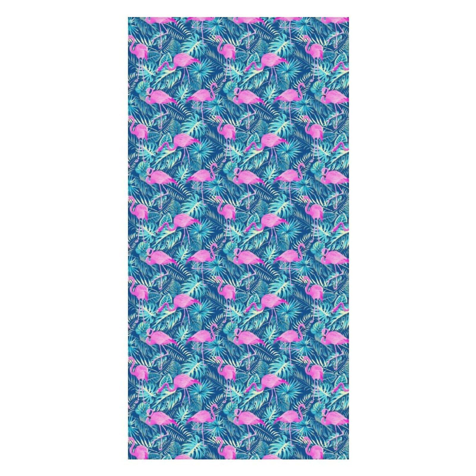 Anceky Beach Towel Soft Hawaiian Flamingo Bath Towels Quick Dry Bath Towel for Beach Pool Yoga Swim Shower 31 X 63 in