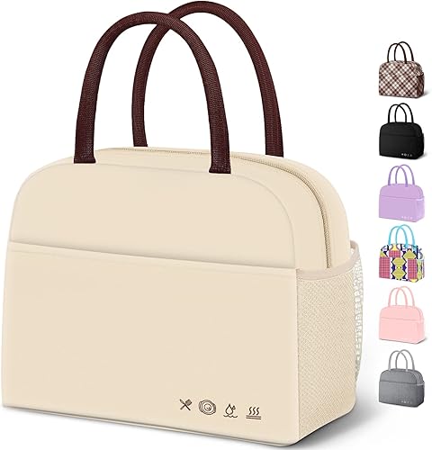 Lonchera para almuerzo, térmica, reutilizable, a prueba de fugas, de alta capacidad, para viajes, trabajo, picnic, playa, para mujeres y hombres,