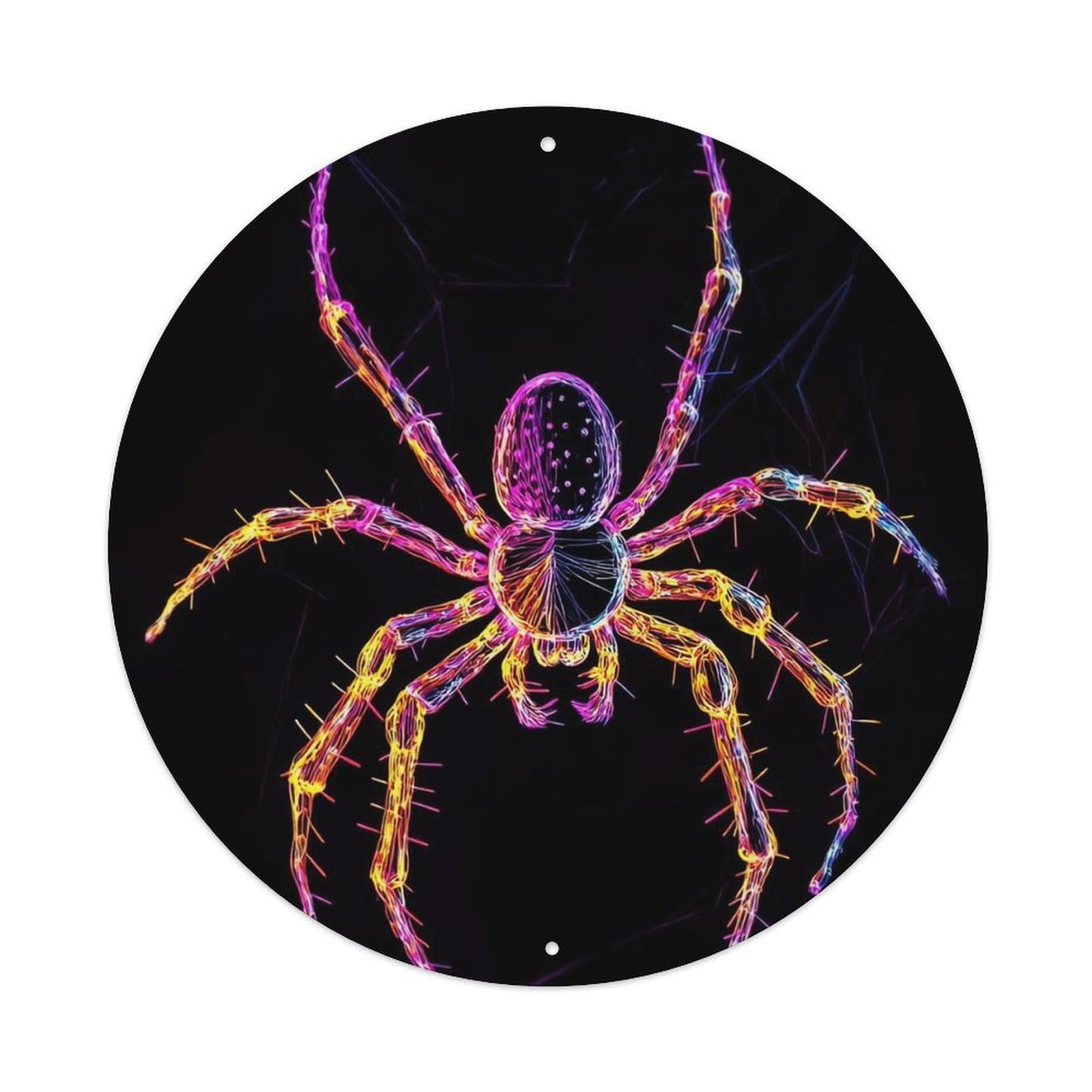 Animal Spider in The Dark Metal Tin Sign