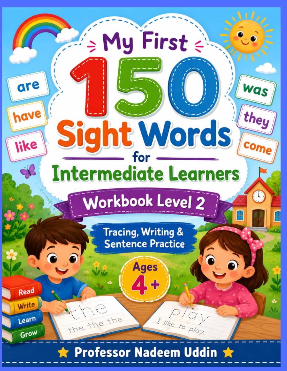 My First 150 Sight Words for Intermediate Learners Workbook Level 2