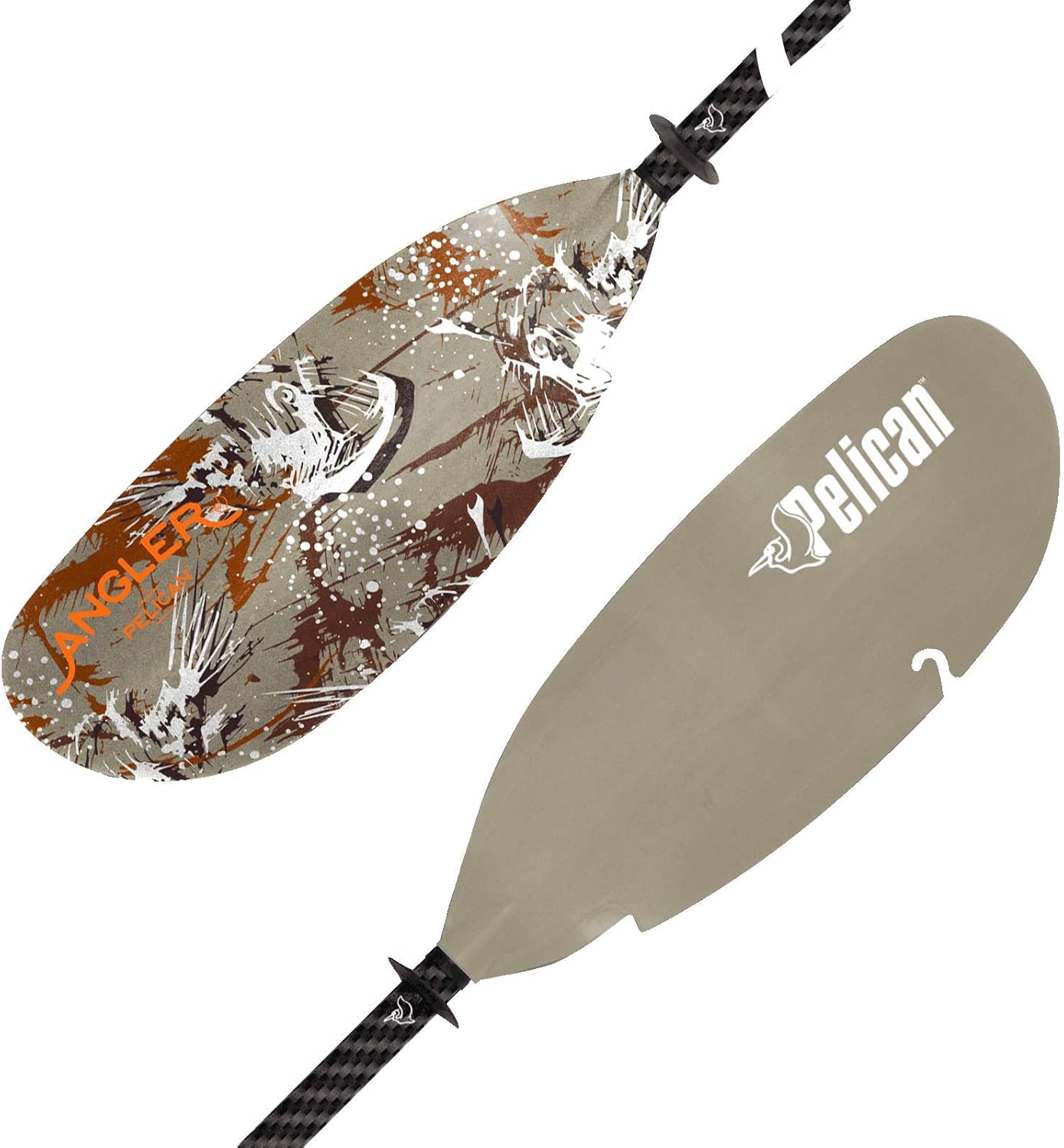 The Catch Kayak Paddle|Adjustable Fiberglass Shaft with Nylon Blades|Lightweight, Adjustable| Perfect for Kayak Fishing, 98.5 inch (250cm) - Arctic Blue - PS1973-00