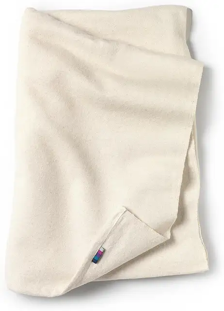 Organic Cotton Yoga Blanket for Restorative & Iyengar Yoga