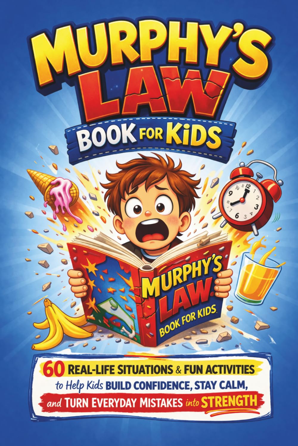 Murphy's Law Book for Kids: 60 Real-Life Situations and Fun Activities to Help Kids Build Confidence, Stay Calm, and Turn Everyday Mistakes into Strength