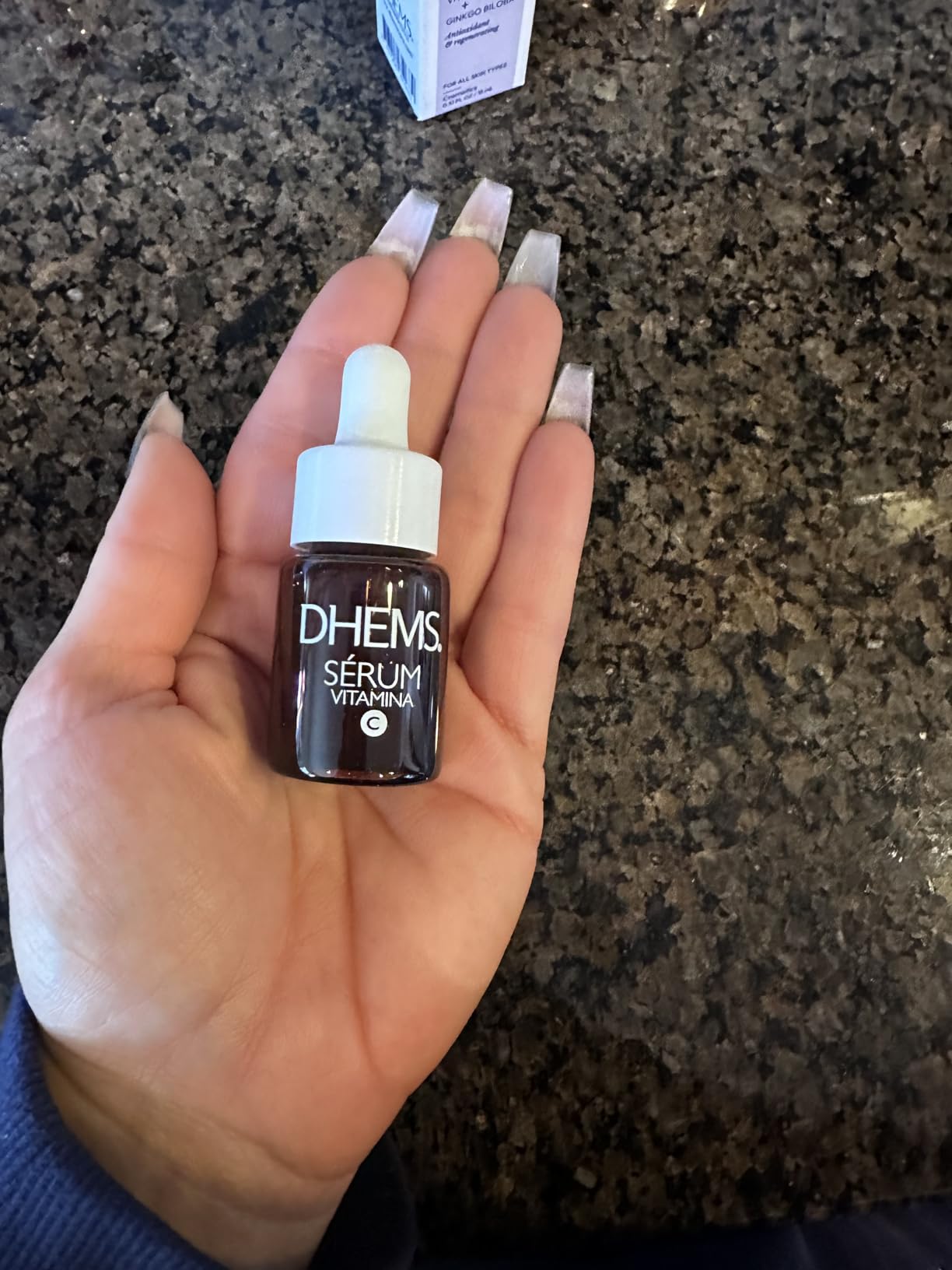 DHEMS Vitamin C Brightening Serum for Face – Hydrating & Fast Absorbing Facial Serum for Glowing Skin, Evens Tone & Smooth Texture, Gentle for Sensitive Skin, Lightweight Daily Skincare 15ml