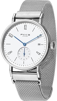 FEICE Mens Watches Bauhaus Design Automatic Watch Waterproof Sapphire Crystal Analog Mechanical Watches for Men Women Unisex -FM201
