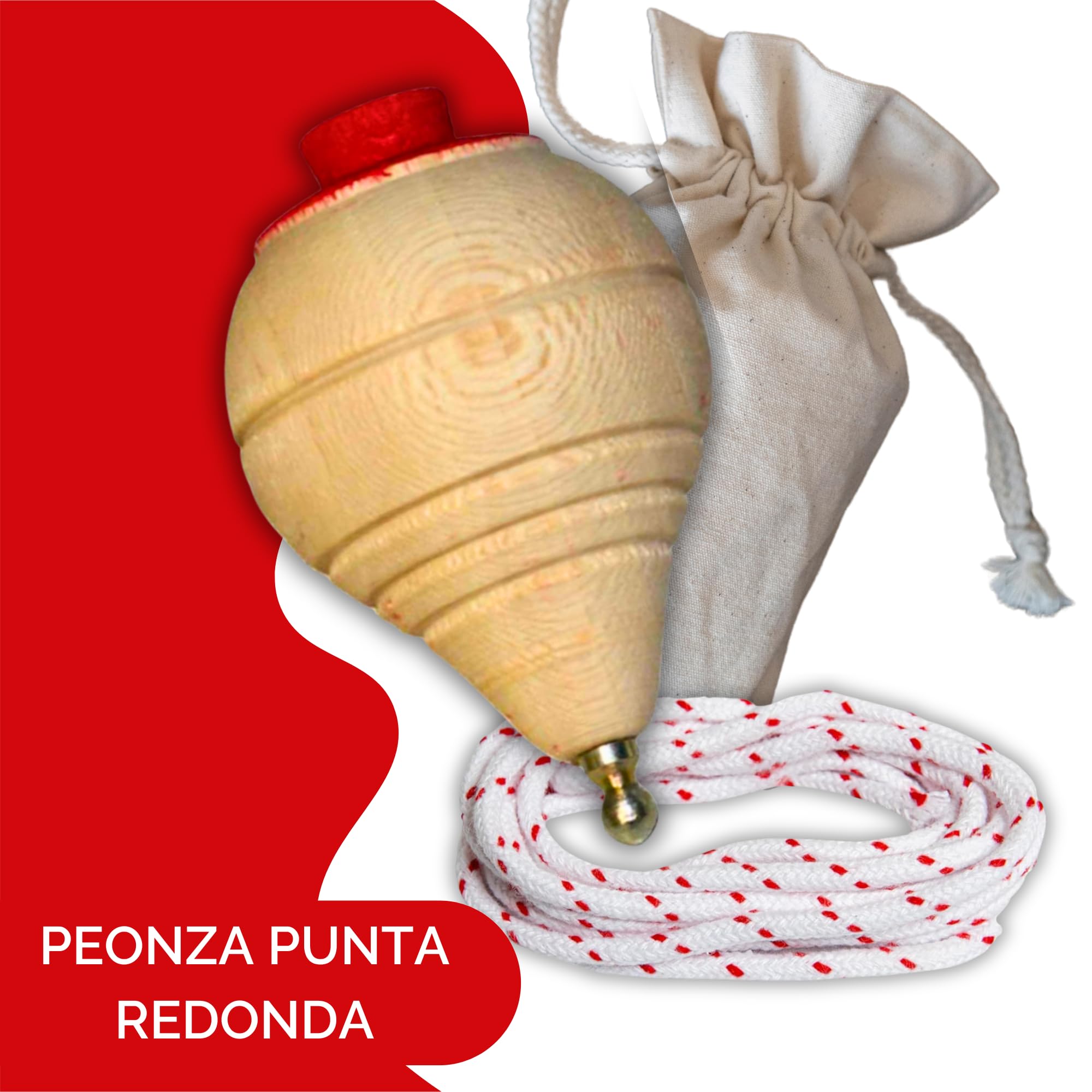 Peonsa Cuerda De Peonza Peonzas De Madera Clásicas Con Cuerda Gerileo