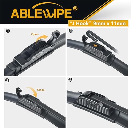 Miniatura 3 de Escobillas para limpiaparabrisas para invierno y verano, limpiaparabrisas (26 pulgadas, 1 unidad)