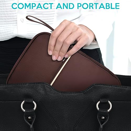 Miniatura 5 de YOUBDM Organizador de electrónica bolsa organizadora de cables de viaje compacto impermeable accesorios electrónicos funda de cable para discos