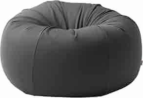 【美品】ハナロロ ビーズクッション オニオン 170L チャコールカバー+中材 ハナロロ 【ハナロロ公式】ビーズクッション 人をダメにする