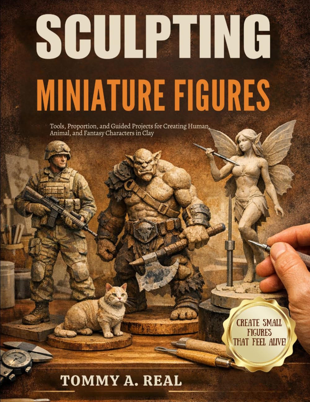 SCULPTING MINIATURE FIGURES: Tools, Proportion, and Guided Projects for Creating Human, Animal, and Fantasy Characters in Clay