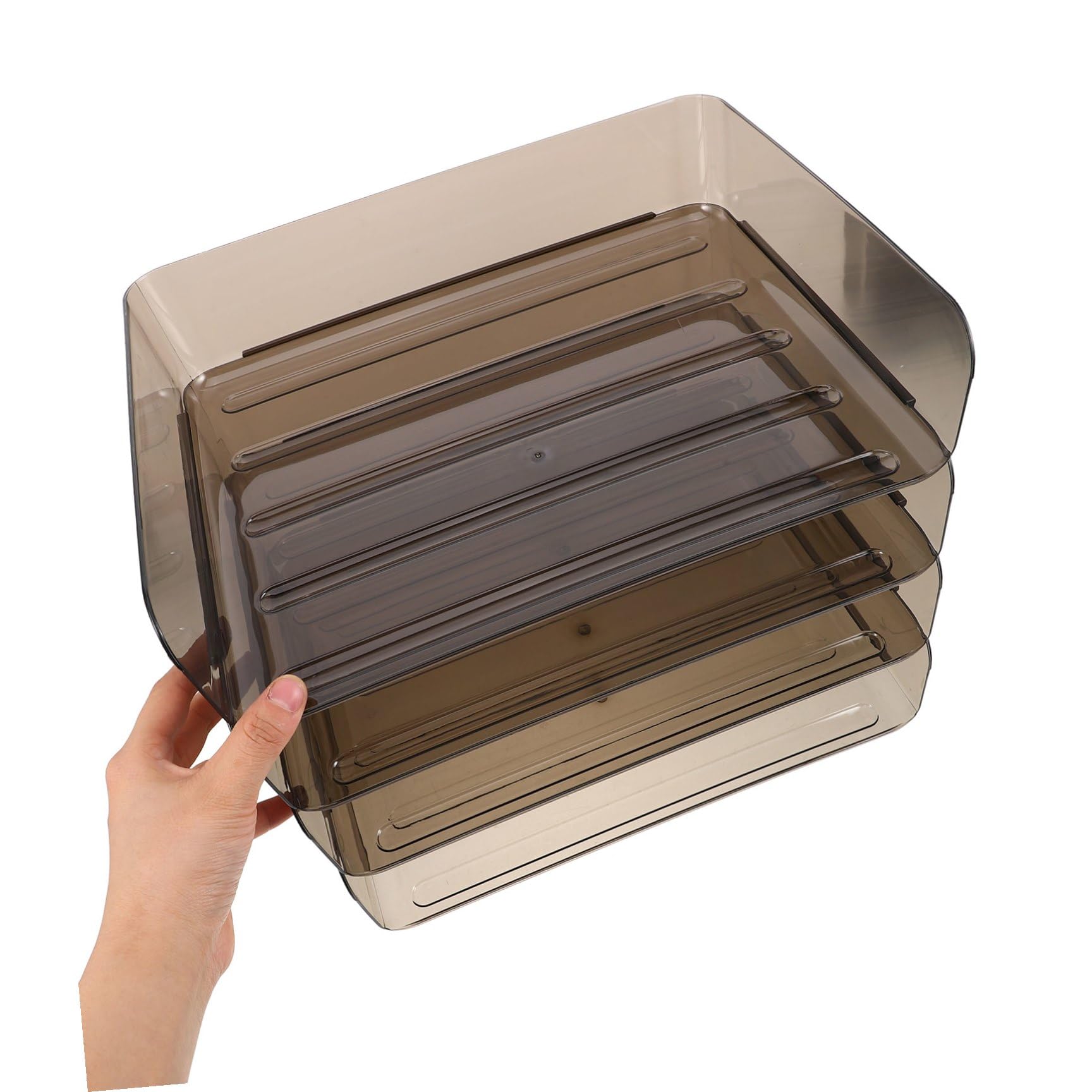 MAGICLULU Organizador de Documentos Acrílico Multi Capa para Oficina y Estudio con Soporte Organizador de Archivos Apilable Adecuado para Decoracion Colegio