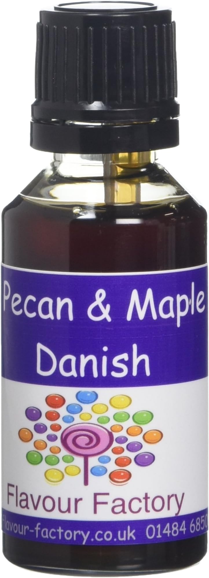 Flavour Factory Pecan & Maple Danish, Extra Strong Flavour Concentrates 85.5ml (Pack of 3 x 28.5ml bottles)