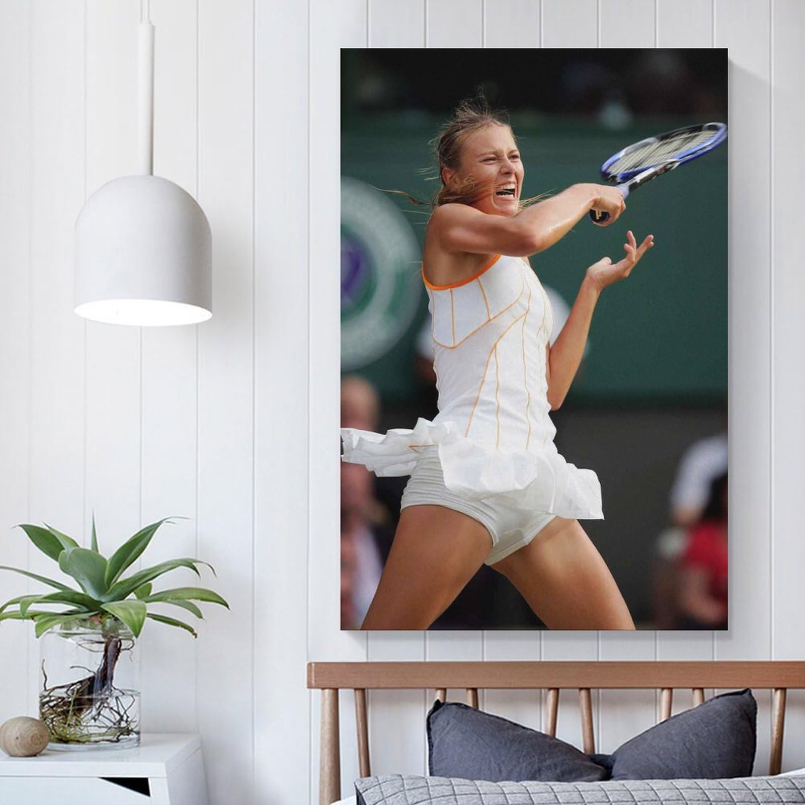 Amazon.co.jp: テニス選手マリア・シャラポワ キャンバスアート