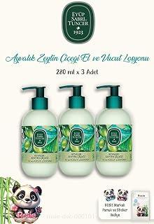 Eyüp Sabri Tuncer Ayvalık Zeytin Çiçeği Vücut Losyonu 280 ml ve 60'lı ROSIE Pamuk