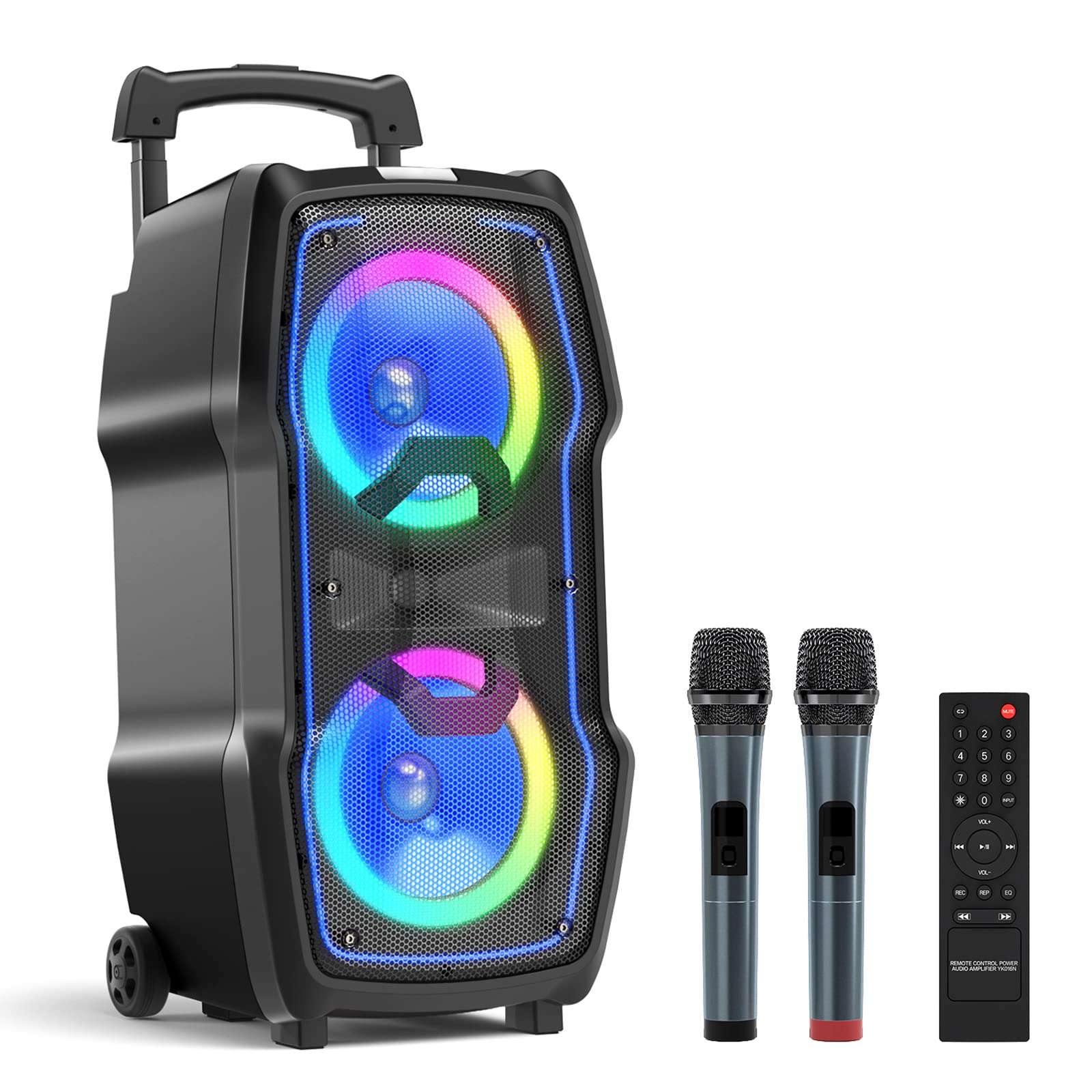 Buy Karaoke Machine, VeGue Wireless Bluetooth PA System for Adults