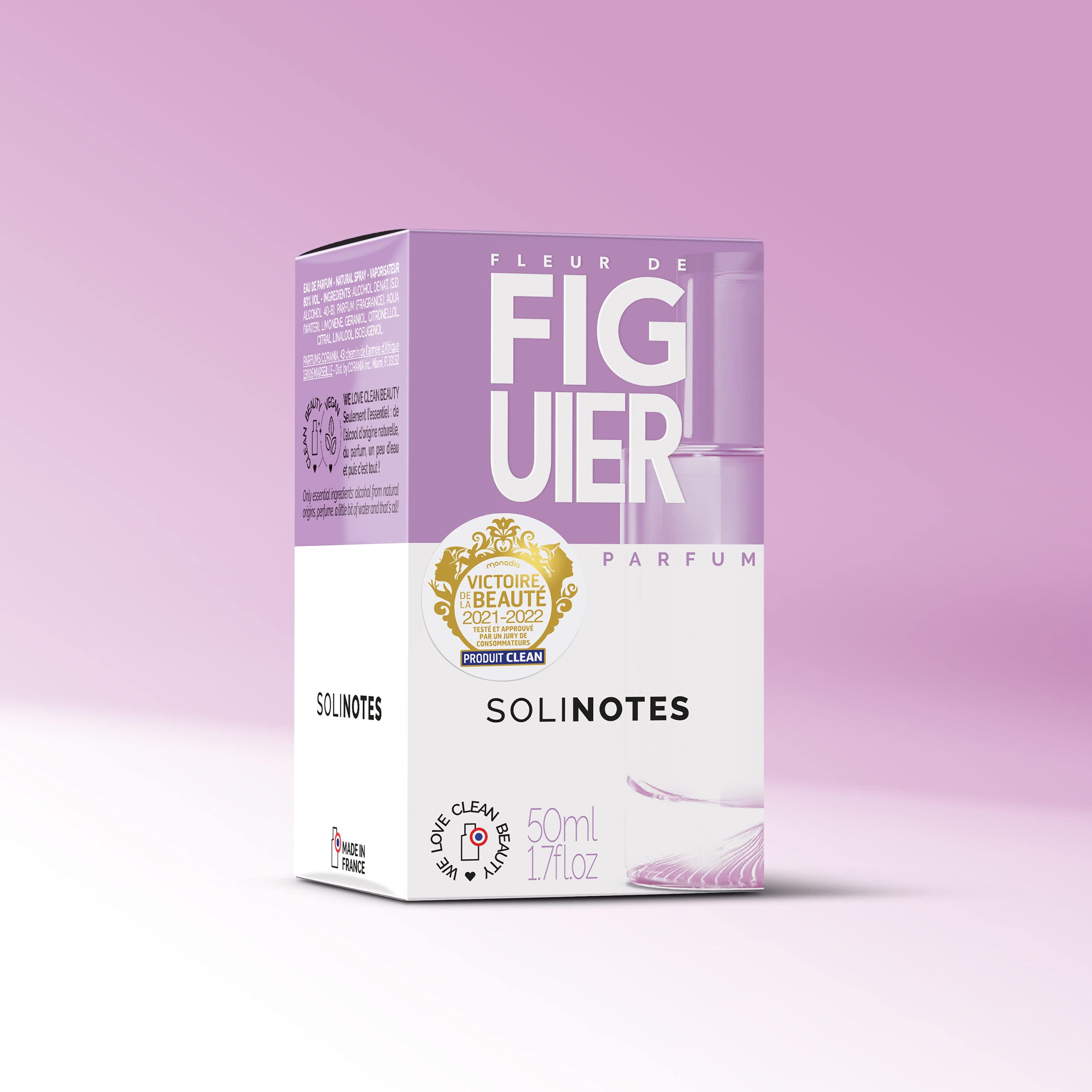 Solinotes Paris Fleur de Figuier Fig Tree Flower Eau de Parfum Spray, 50 ml