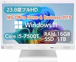 Amazon.co.jp: Fujitsu Integrated PC K557 / 23.8-inch Full HD
