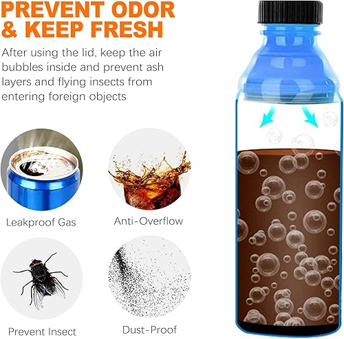 Miniatura 4 de 12 paquetes de tapas y fundas para latas de refresco, a prueba de derrames, para cerveza, jugo, bebidas energéticas, tapas reutilizables sin BPA