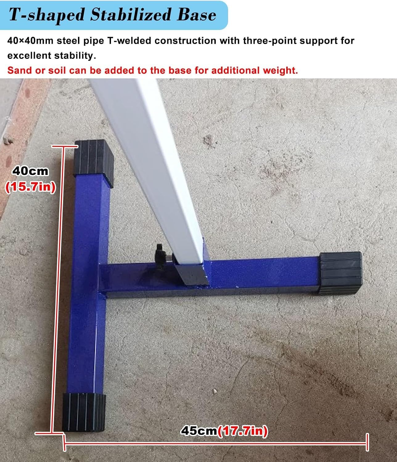 Supporti per Salto in Alto da Competizione per La Scuola, Regolabili da 50 A 200 Cm, per Atletica Leggera. Strumento per Il Salto in Alto, Asta Non Inclusa. Pair