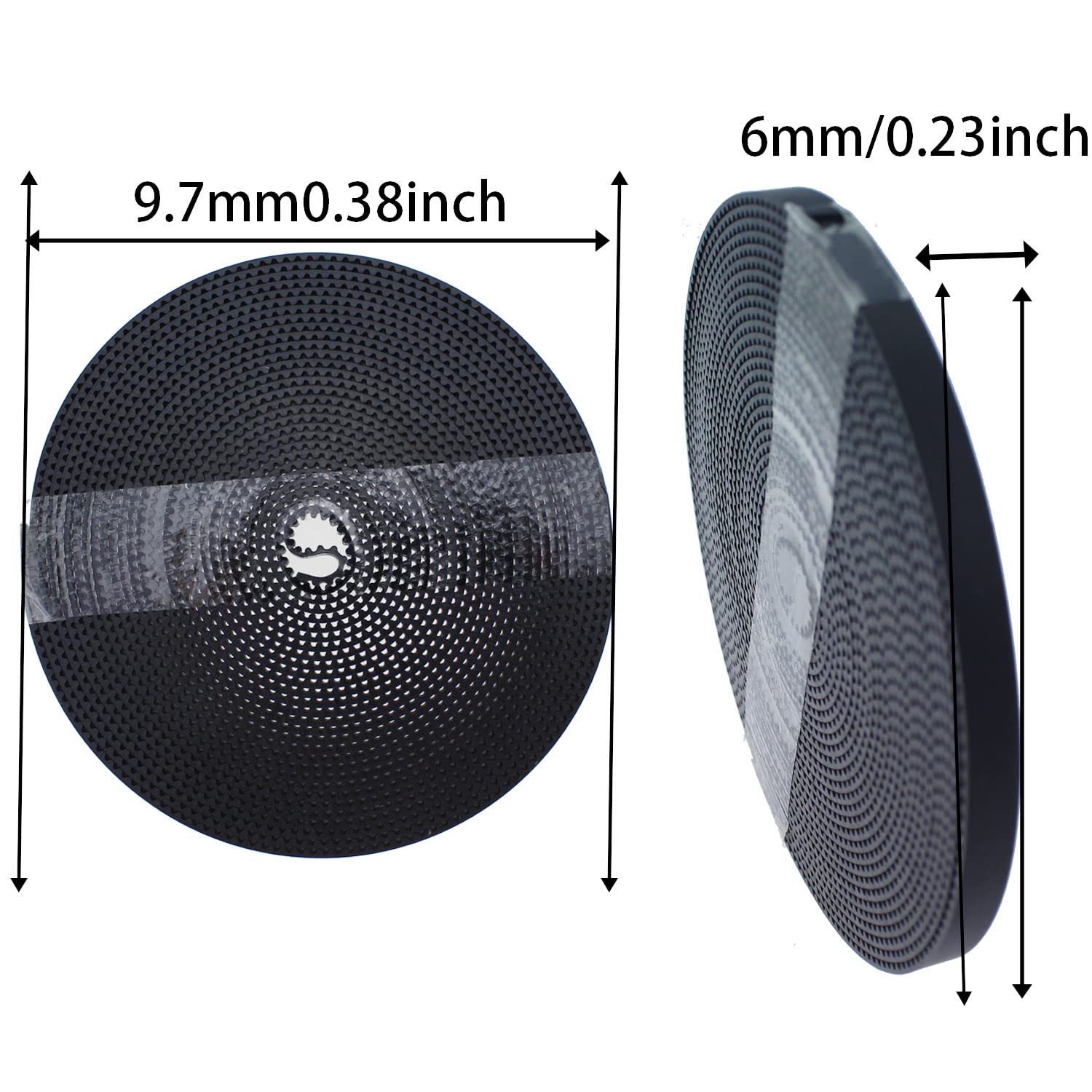 Gt2 Open Timing Belt For 3d Printer Sqxbk 5 Meters