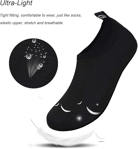 Miniatura 3 de WateLves - Zapatos de agua para hombres y mujeres, calcetines de secado rápido, usarlos es como estar descalzo, para playa, natación, surf, yoga y