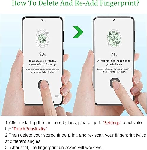 Miniatura 7 de NEW'C - Paquete de 3 protectores de pantalla de vidrio templado diseñados para Samsung Galaxy S22 5G, compatible con fundas, antiarañazos, sin