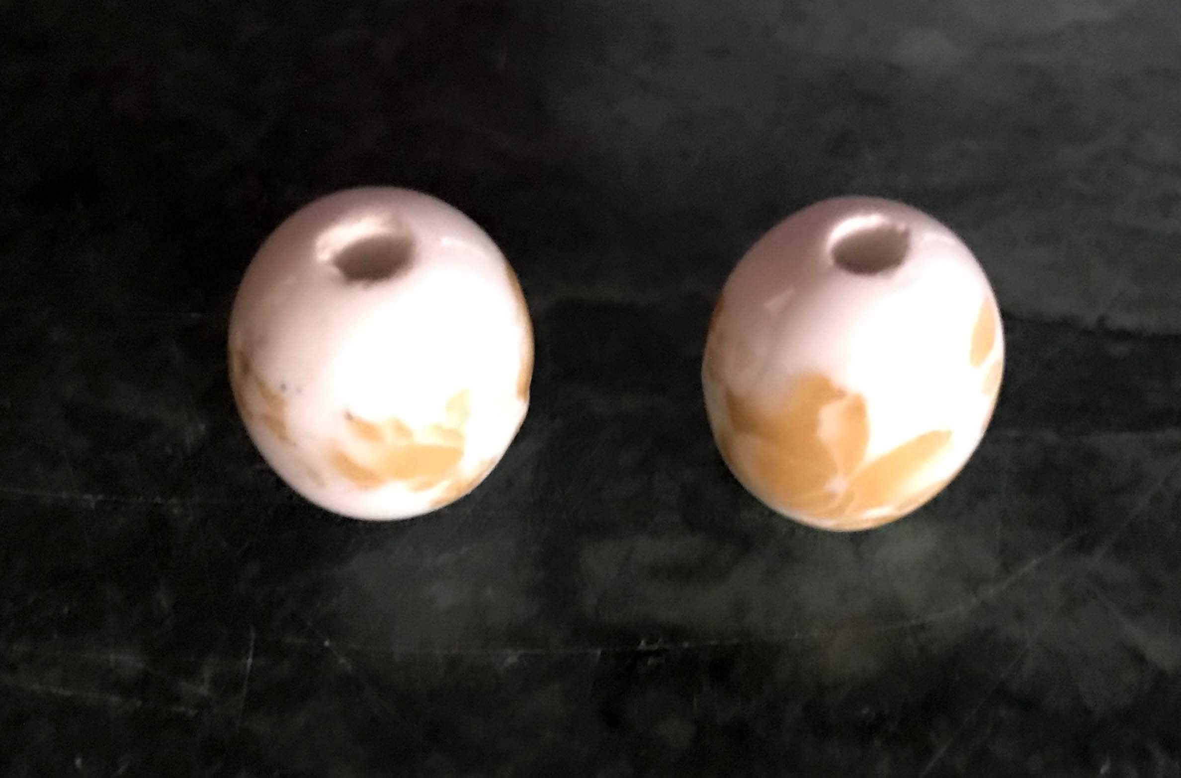 2 Tuning Beads Designer Sitar Manka Oval Shapped Barun Roy Style Beautiful - Image 3