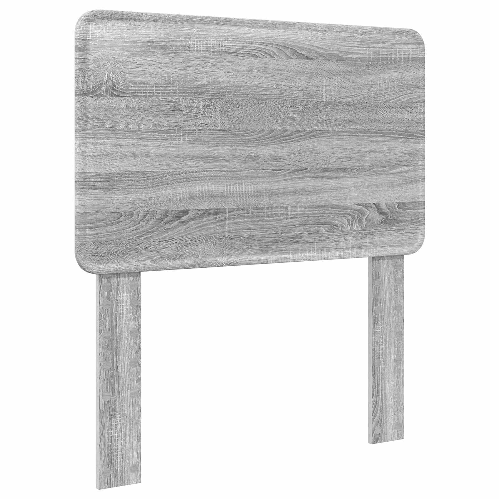 Letto Singolo con Contenitore Grigio Sonoma 75x190 cm Legno Multistrato con Cassetti e Testiera per Cameretta e Ospiti Design Moderno armadio Struttura Letto con Contenitore